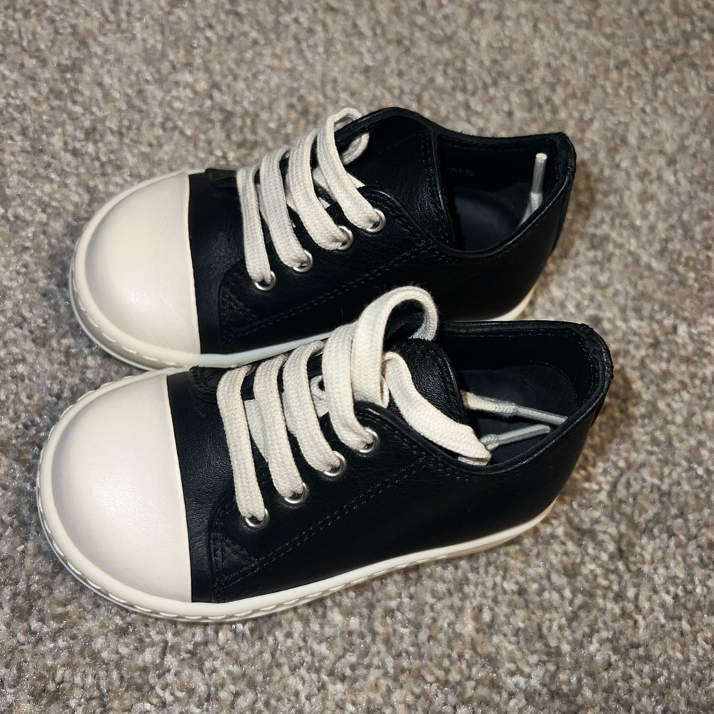 BABY BOY - Leather rick owens- Low top